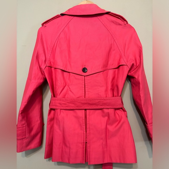 COACH EST. 1941 Trench Coat, Belted, Buttons, XS, Cotton Blend - Picture 2 of 14